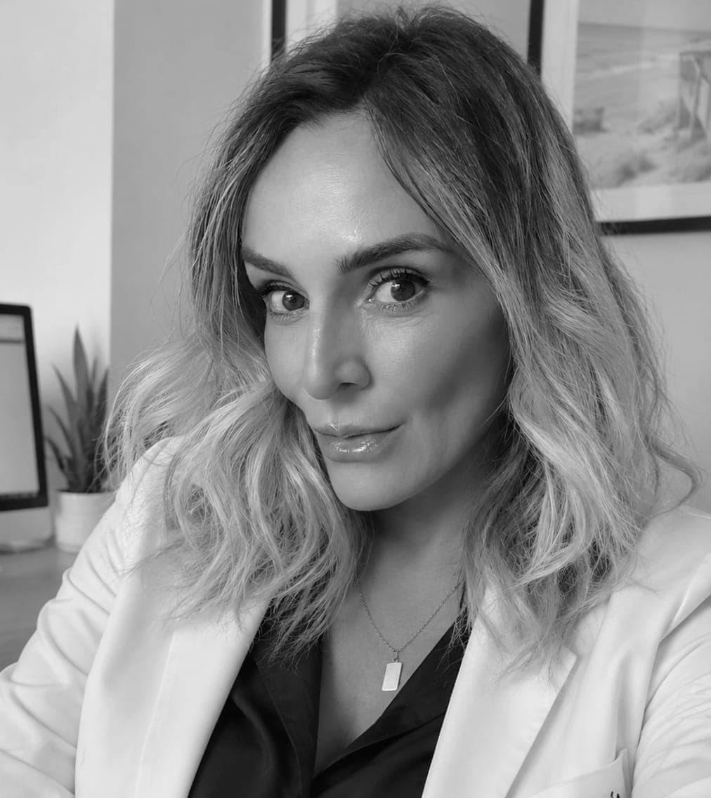 Dr. Paulina Cuevas Messenger, consultant rheumatologist, at her practice